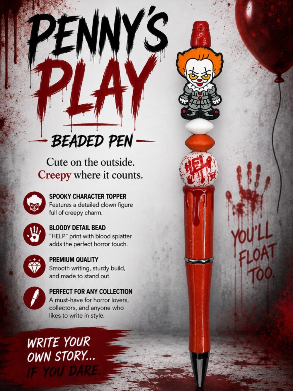 Penny's Play Beaded Pen